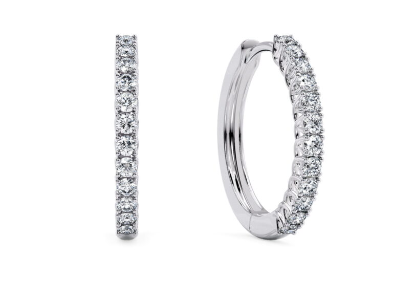 Ballerina Hoop Earrings