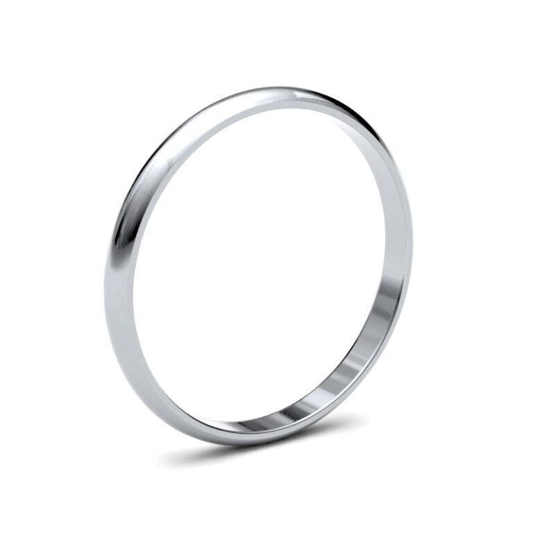 D-Shape Unisex Wedding Ring